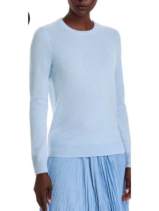 Caslon Sweaters - CASLON NORDSTROM LIGHT BLUE CASHMERE SWEATER SIZE XXL